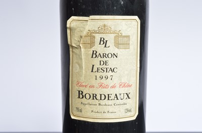 Lot 45 - Four bottles of Baron De Lestac 1997