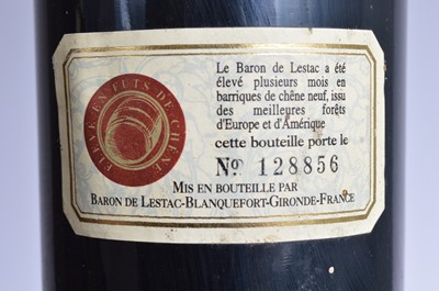 Lot 45 - Four bottles of Baron De Lestac 1997