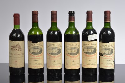 Lot 47 - Five bottles of chateau liamet saint-Emillion grand cru 1985