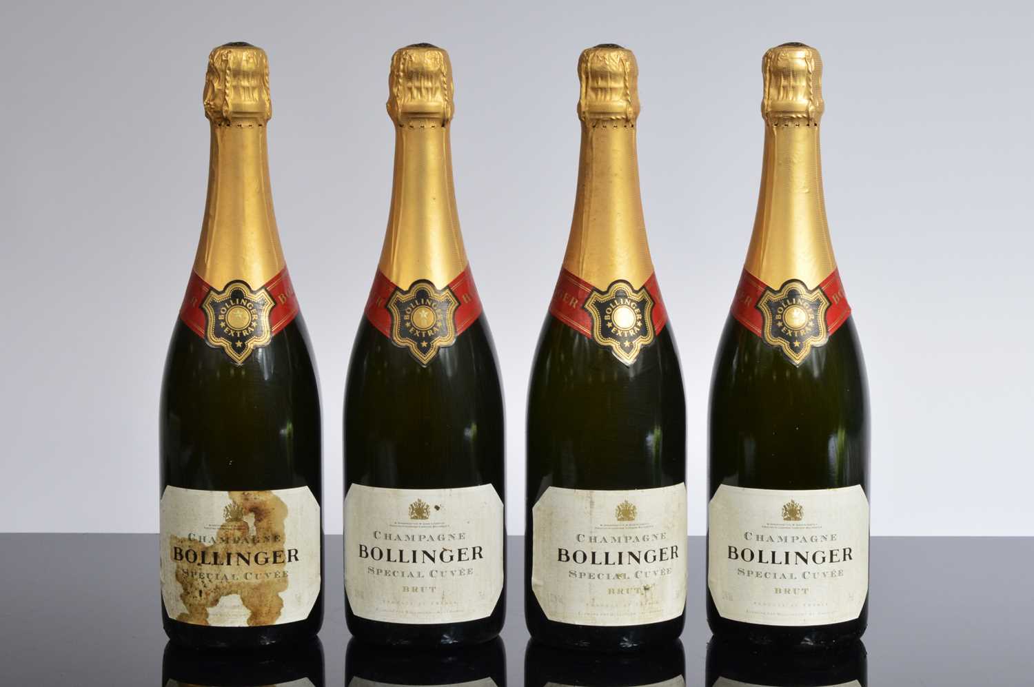 Lot 50 - Four bottles of Bollinger Champagne