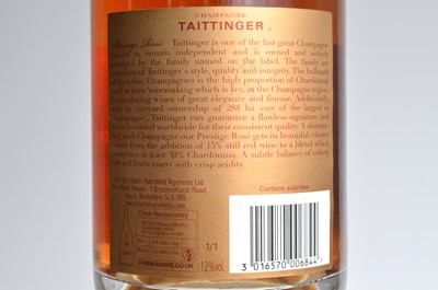 Lot 52 - Four bottles of Taittinger Champagne Rose