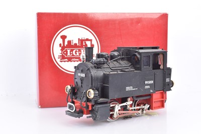 Lot 986 - LGB G Gauge 0-4-0 Black Steam Locomotive