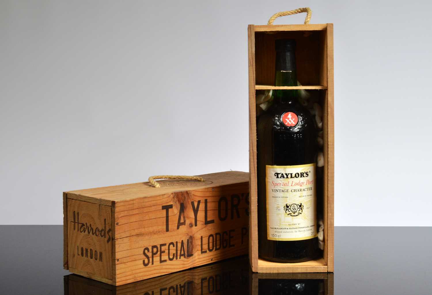 Lot 65 - Two boxed magnum bottles of Taylor's Special Lodge Vintage Character Port