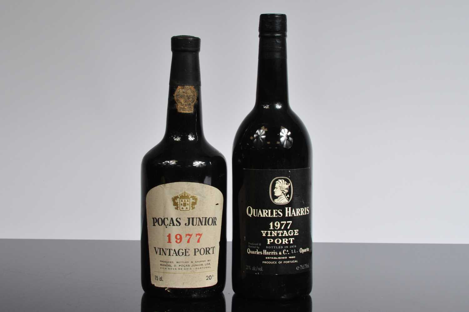 Lot 66 - Two bottles of 1977 vintage port