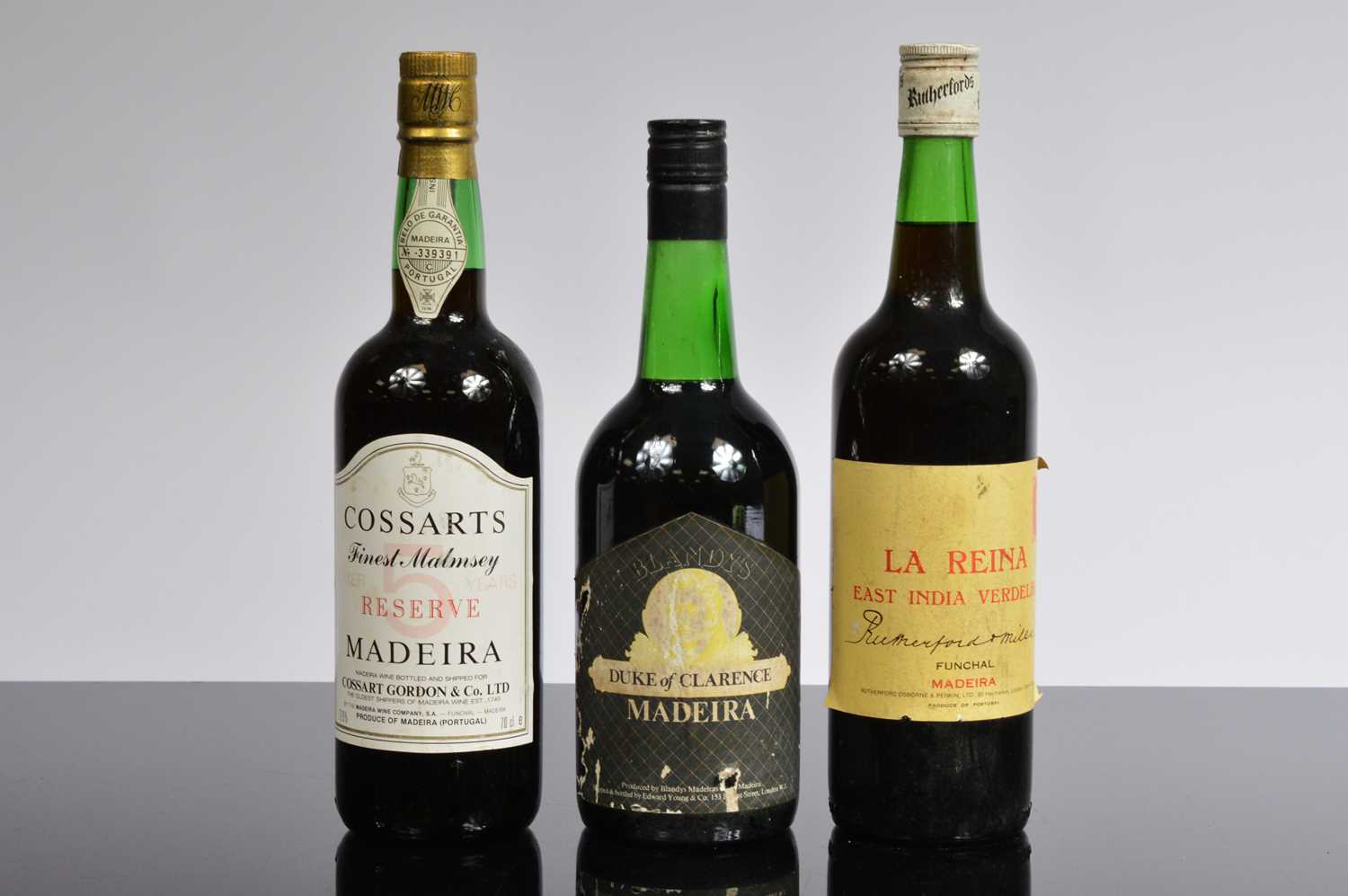 Lot 67 - Three bottles of Madeira wine