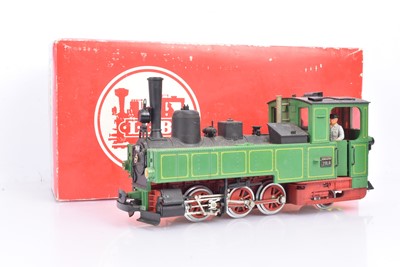 Lot 987 - LGB G Gauge 0-6-2 Green Steam Locomotive