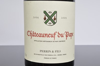 Lot 81 - Three boxed bottles of Perrin & Fils Chateauneuf Du Pape