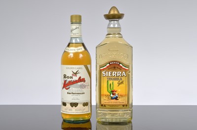 Lot 83 - A mixed collection of ten bottle of spirits