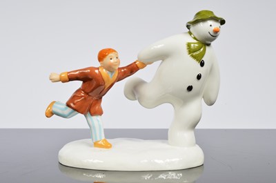 Lot 86 - A collection of four Coalport Snowman figurines