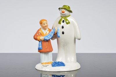 Lot 86 - A collection of four Coalport Snowman figurines