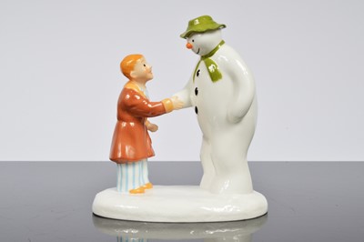 Lot 88 - A collection of four Coalport Snowman figurines