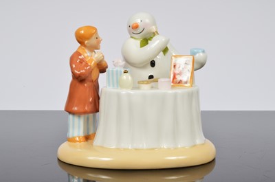 Lot 88 - A collection of four Coalport Snowman figurines