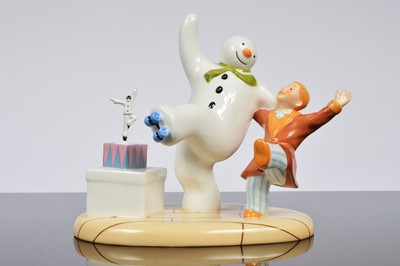 Lot 89 - A collection of four Coalport Snowman figurines