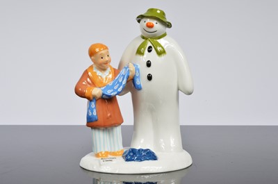 Lot 91 - A collection of four Coalport Snowman figurines