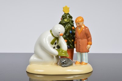 Lot 91 - A collection of four Coalport Snowman figurines