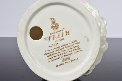 Lot 92 - A collection of three Royal Doulton NSPCC figurines