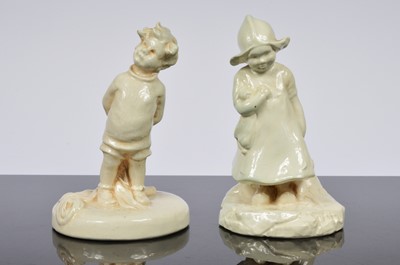 Lot 93 - Two Bretby pottery figurines