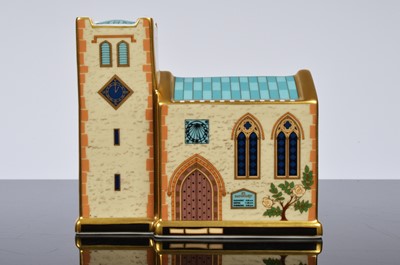 Lot 94 - A Royal Crown Derby mini church