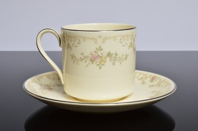 Lot 98 - A Royal Doulton Diana 72 piece dinner set