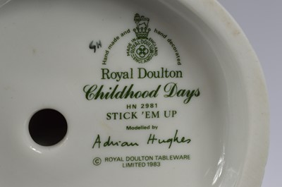 Lot 100 - A Royal Doulton Figurine "Stick Em Up"