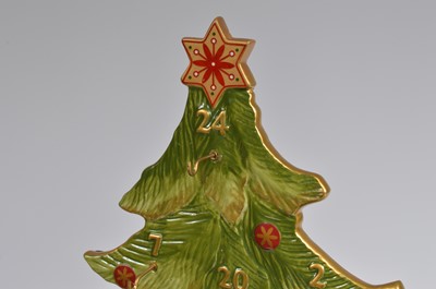 Lot 103 - A Villeroy and Boch advent calendar and tree