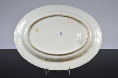 Lot 109 - A Royal Worcester Blue Chintz serving platter