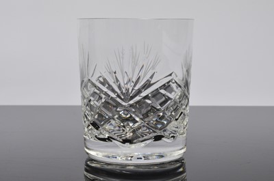 Lot 112 - A collection of modern cut glasses