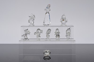 Lot 116 - Swarovski Snow White and the seven dwarfs