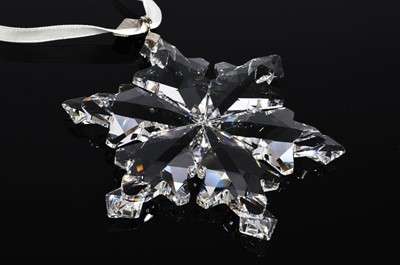 Lot 117 - Four Swarovski Christmas tree ornaments