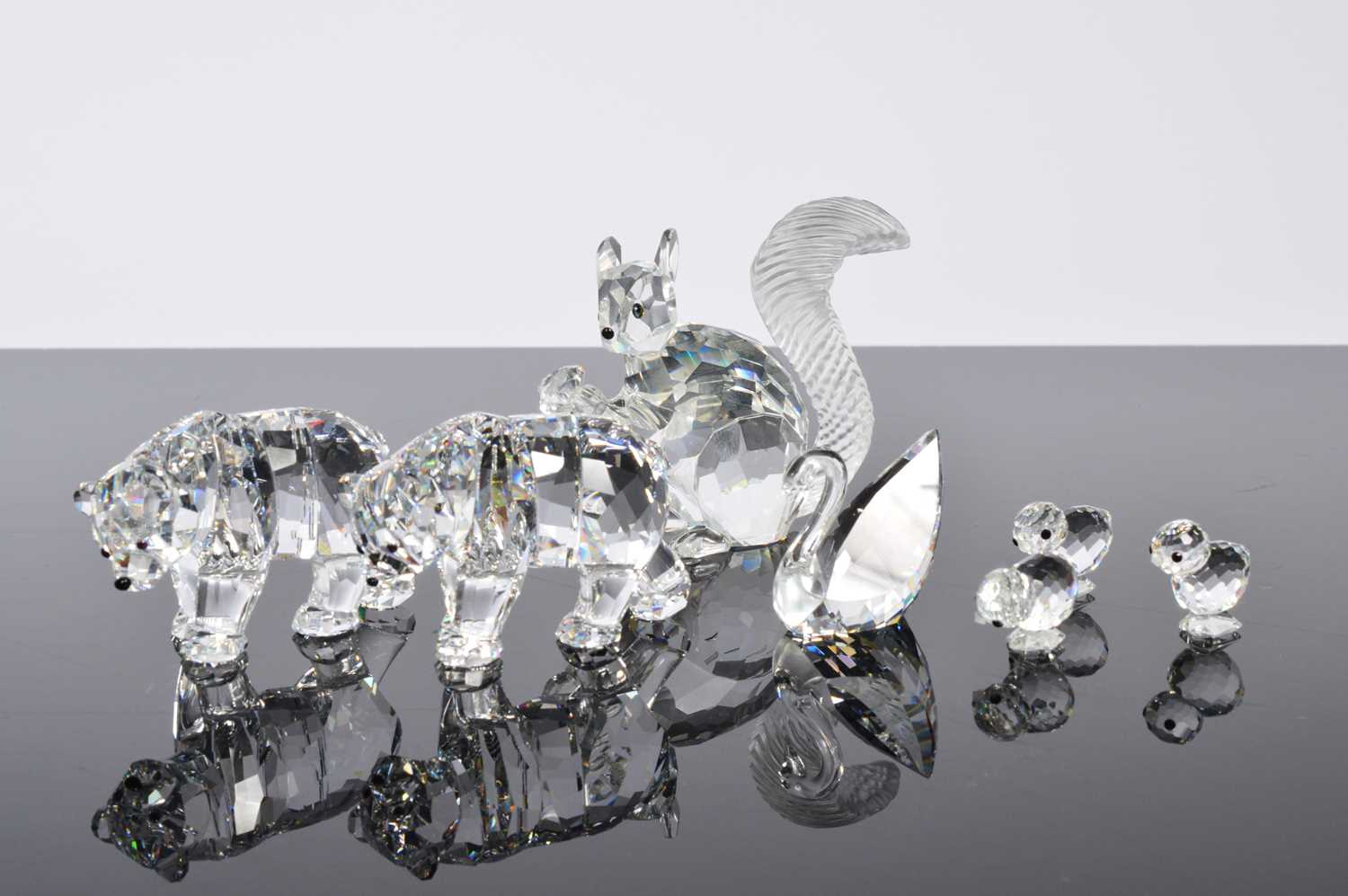 Lot 120 - A collection of Swarovski Animal ornaments
