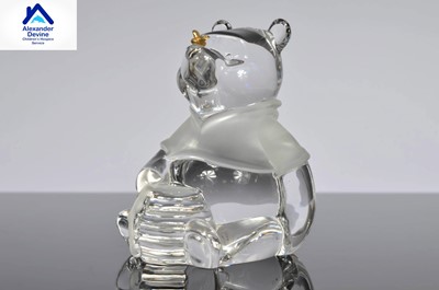 Lot 124 - A Disney's Winnie the Pooh Crystal Figurine