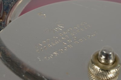 Lot 127 - A Crystal red cut decanter