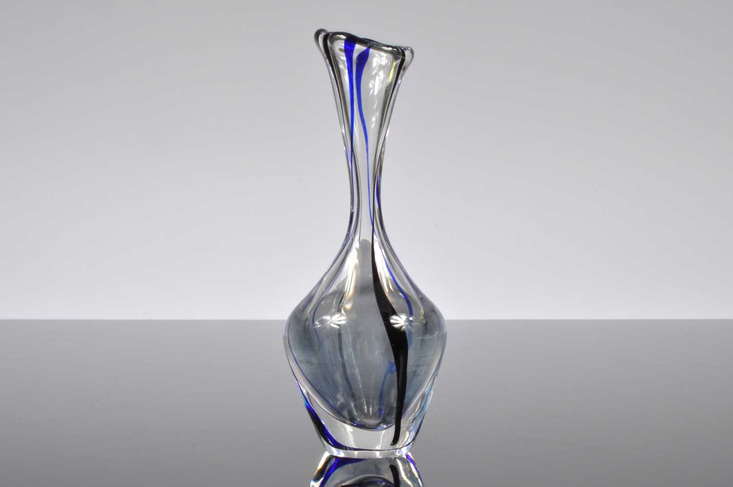 Lot 128 - A Max Verboeket blue vase