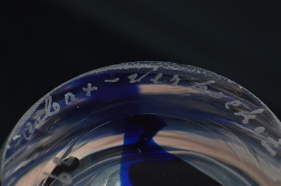 Lot 128 - A Max Verboeket blue vase