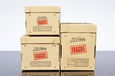 Lot 140 - A set of three Jean Paul Gaultier "Fragile"