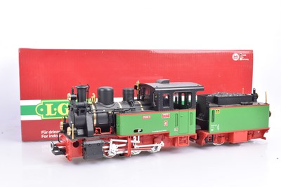 Lot 994 - LGB G Gauge Steam Locomotive with Tender "Frank S"