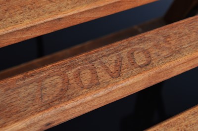 Lot 144 - Davos wooden sledge