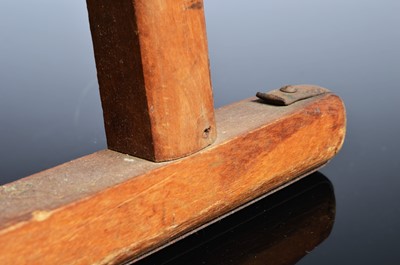 Lot 144 - Davos wooden sledge