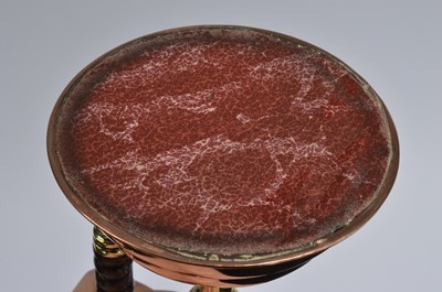 Lot 145 - A set of Copper and Brass Candlesticks