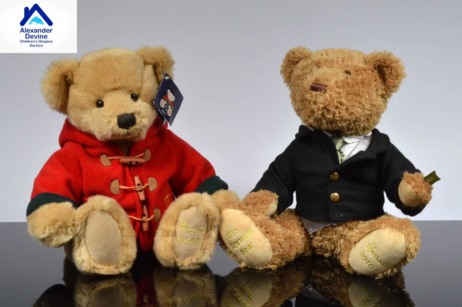 Lot 146 - Two Harrods annual Christmas bears