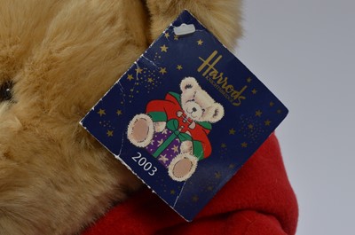 Lot 146 - Two Harrods annual Christmas bears