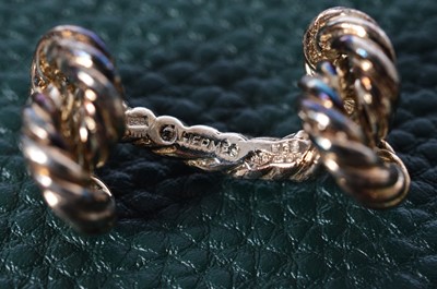 Lot 157 - A pair of Hermes Cufflinks