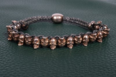 Lot 159 - A Links of London Skull Bracelet