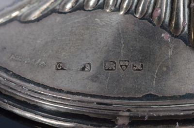 Lot 167 - A pair of Silver candlesticks