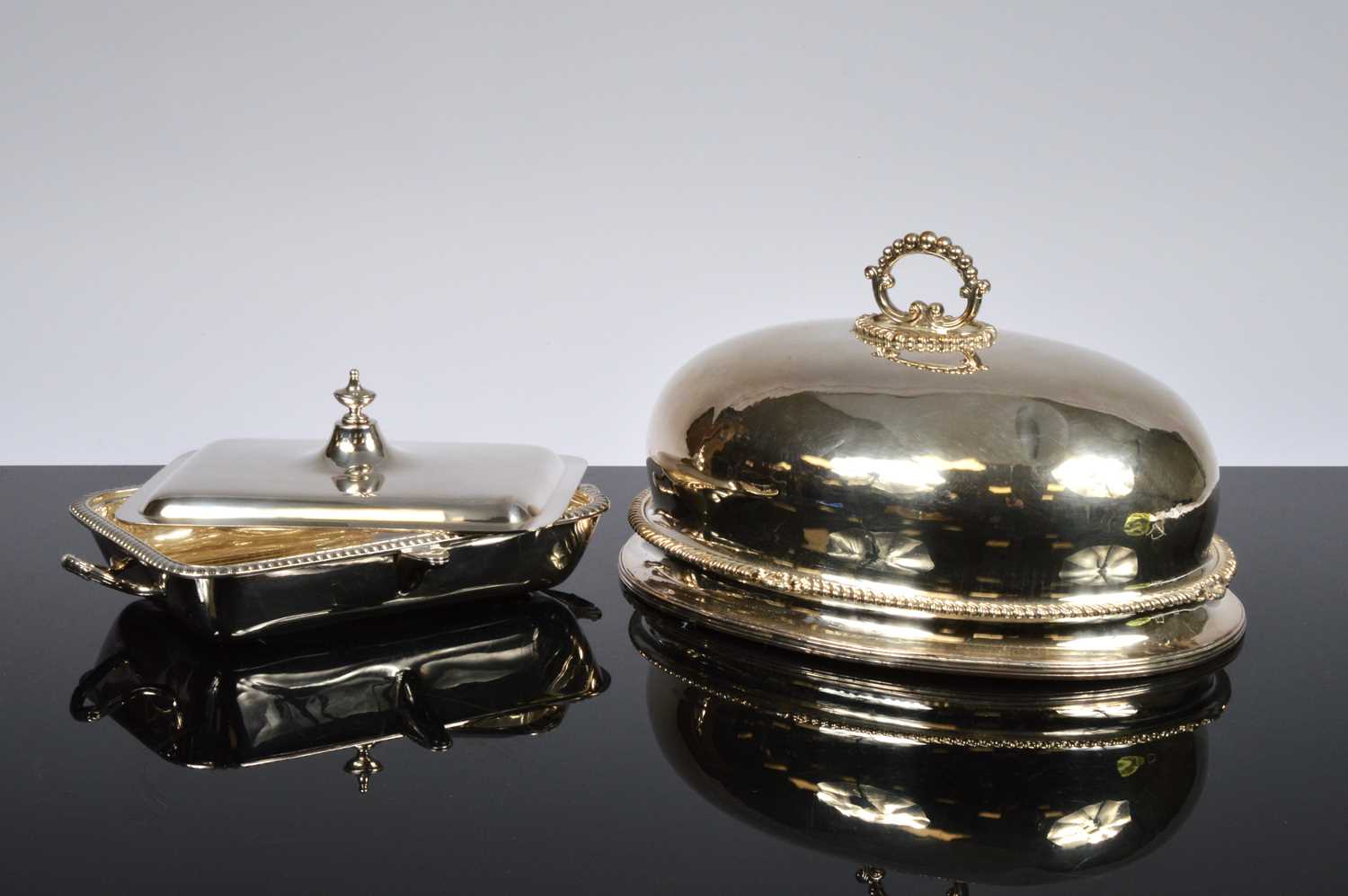 Lot 174 - A set of Silver plate items