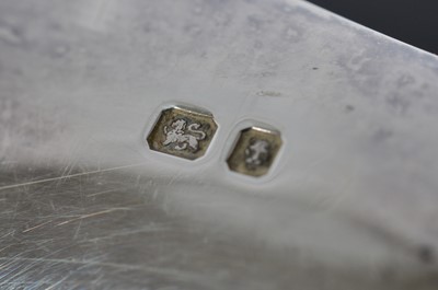 Lot 176 - A pair of silver grape shears