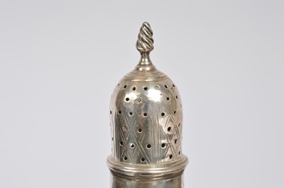 Lot 179 - A Georgian Style sugar sifter
