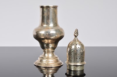 Lot 179 - A Georgian Style sugar sifter