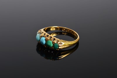 Lot 201 - An 18ct gold ring