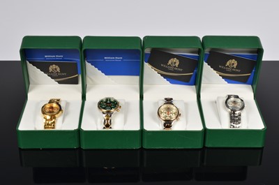Lot 226 - A collection of four William Hunt watches